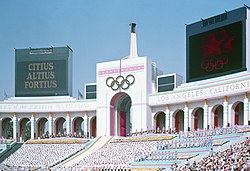 Olympic Torch Tower of the Los Angeles Coliseum.jpg